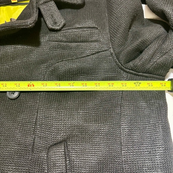 HERO WITHIN Batman Black Peacoat DC Comics Size XXL Comic Con Unisex winter coat - Picture 14 of 16